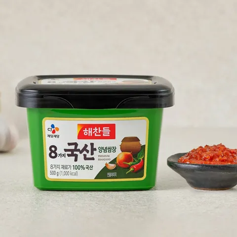 해찬들 8가지 국산양념 쌈장 500g