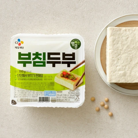 행복한콩 단단한 부침용 두부 300g