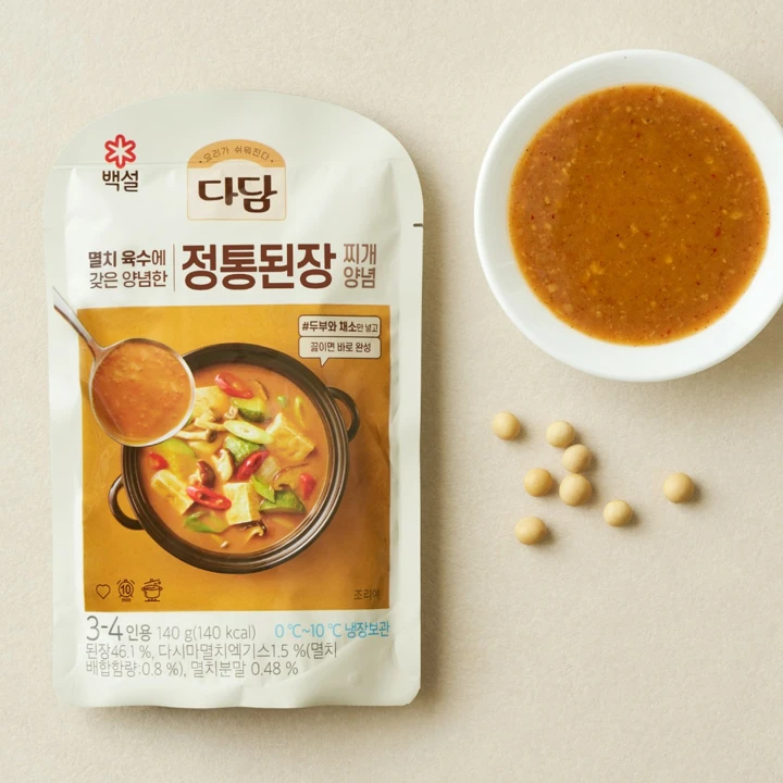 다담 정통 된장찌개 양념 140g