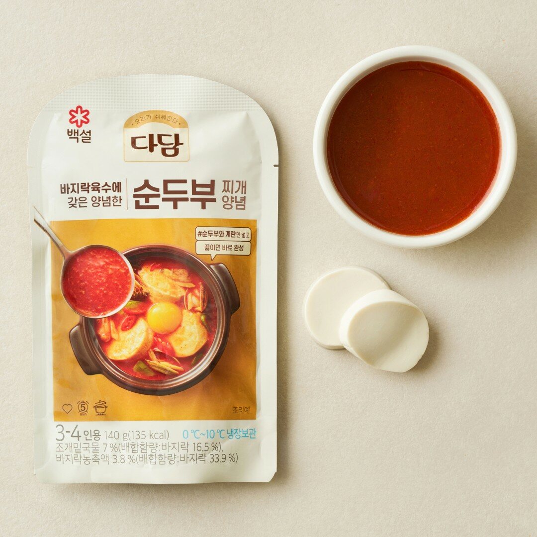 다담 순두부찌개 양념 140g