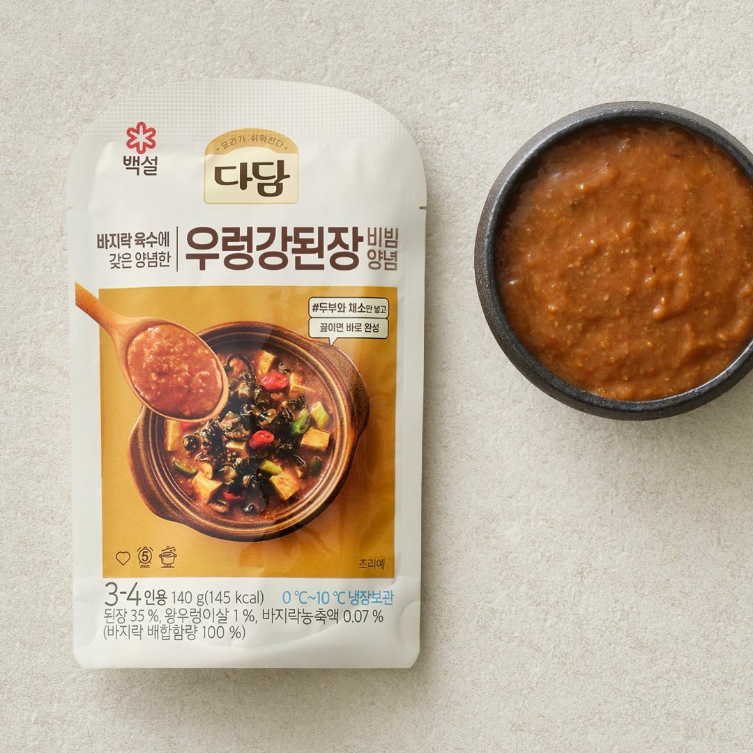 다담 우렁강된장 비빔 양념 140g
