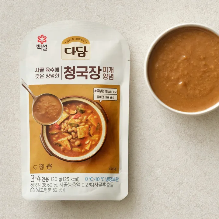 다담 청국장찌개 양념 130g