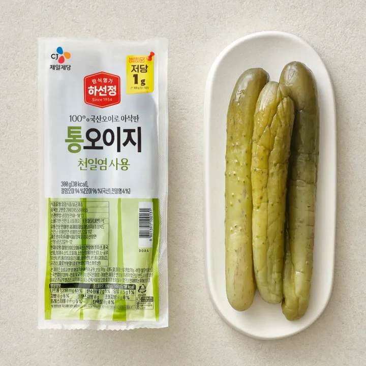 하선정 통오이지 300g