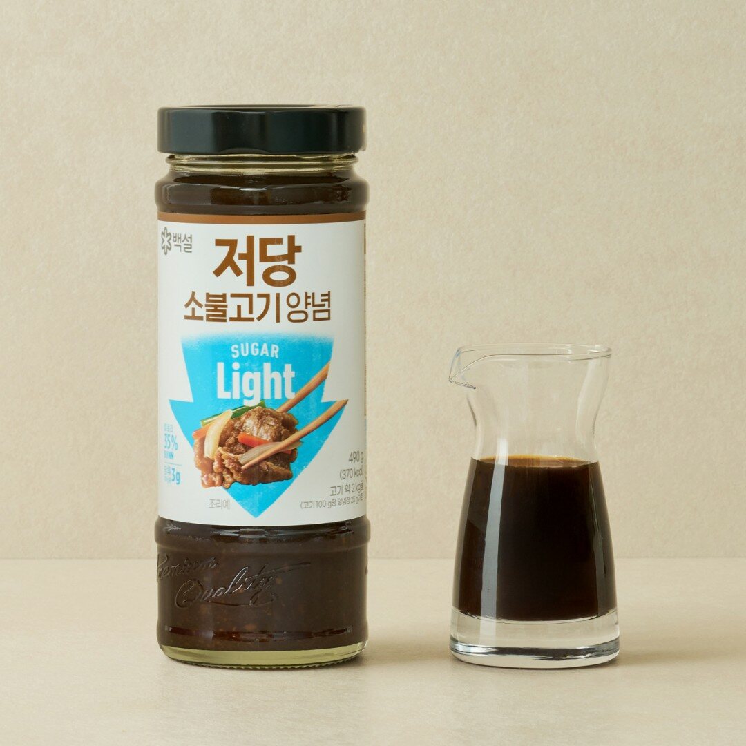 백설 저당 소불고기양념 490g