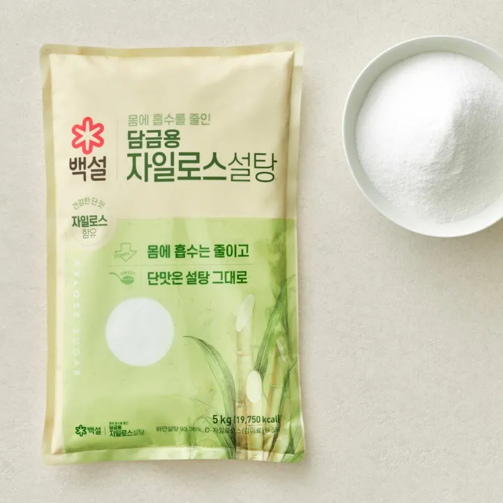백설 담금용 하얀 자일로스 설탕 5kg