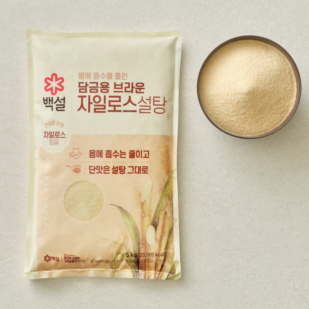 백설 담금용 브라운 자일로스 설탕 5kg