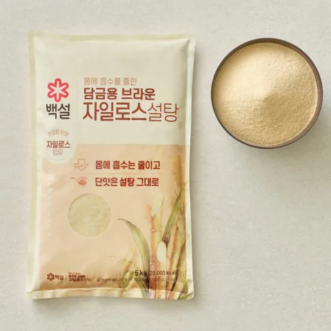 백설 담금용 브라운 자일로스 설탕 5kg