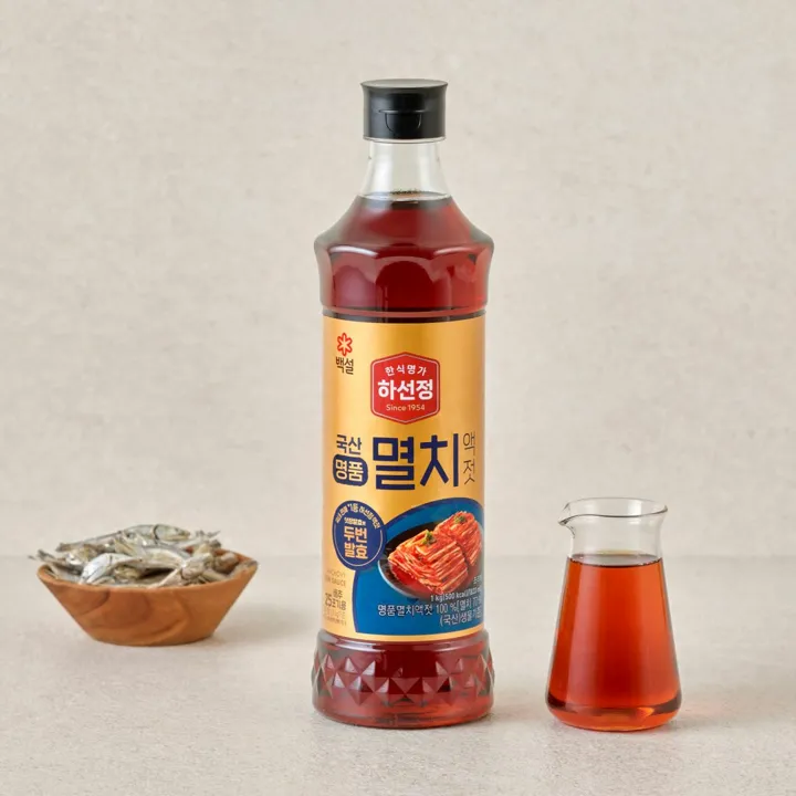백설 하선정 명품국산 멸치액젓 1kg