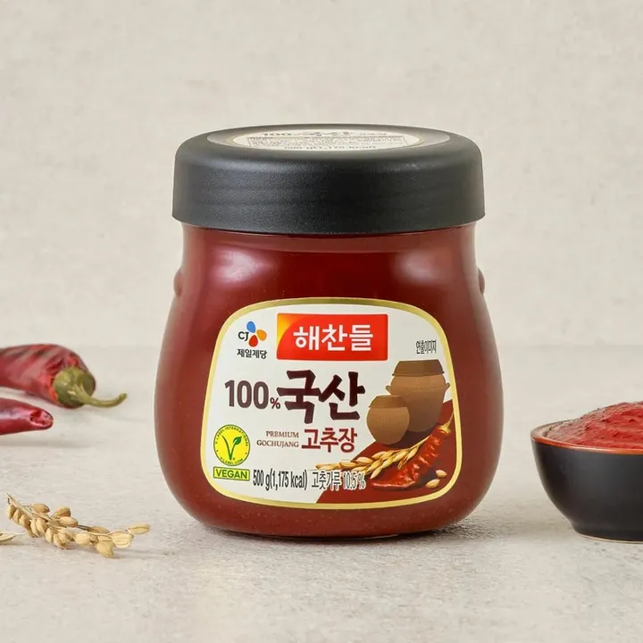 해찬들 100% 국산 고추장 500g
