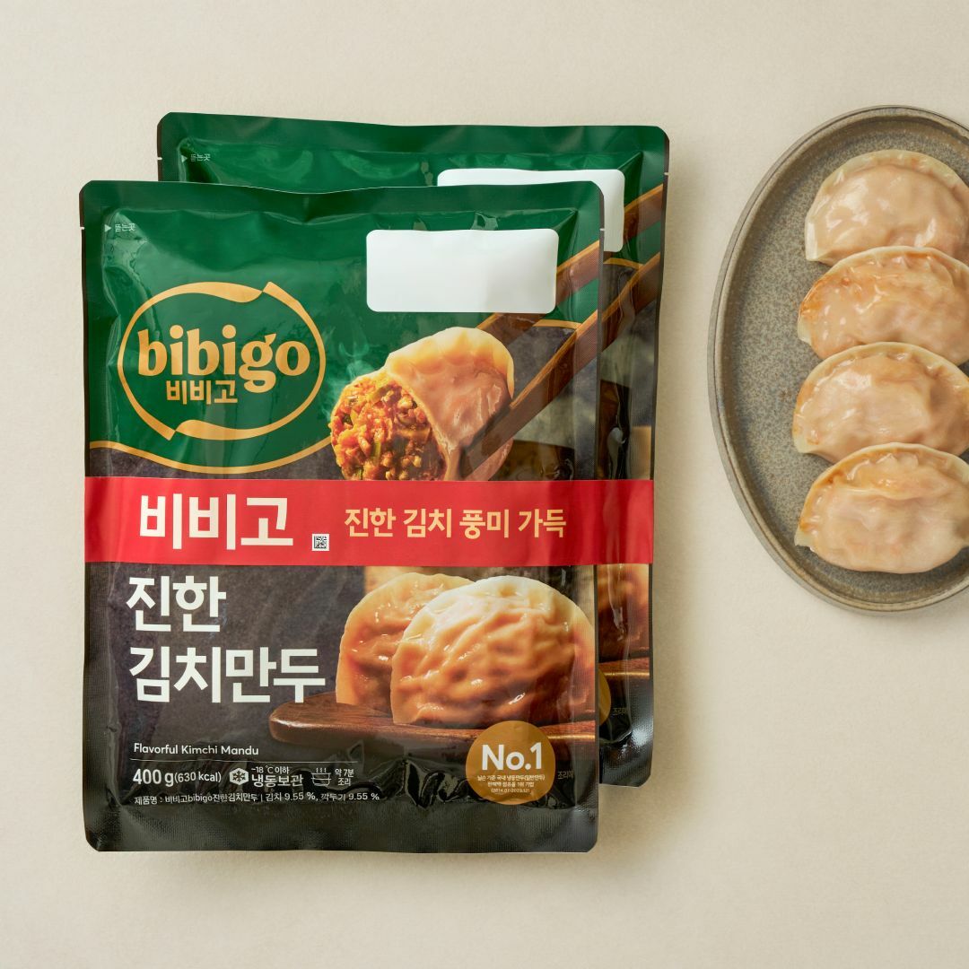 비비고 진한김치만두 400gx2