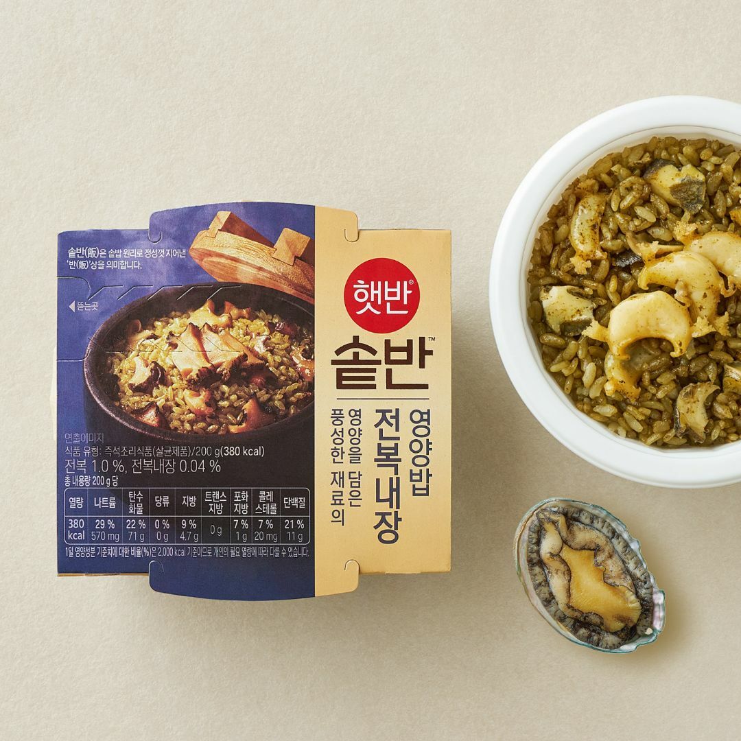 햇반솥반 전복내장영양밥 200g