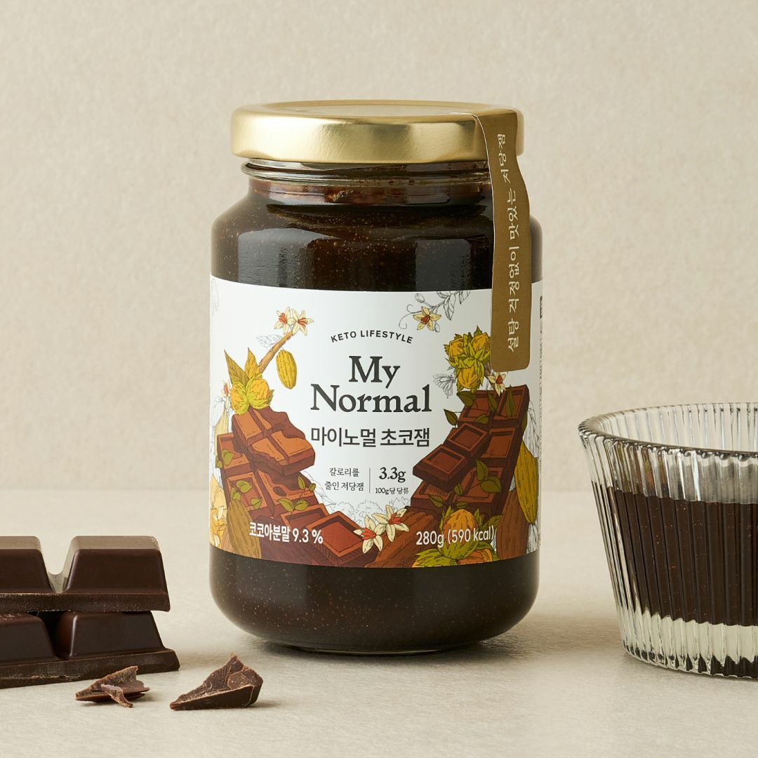 마이노멀 저당 초코잼 280g