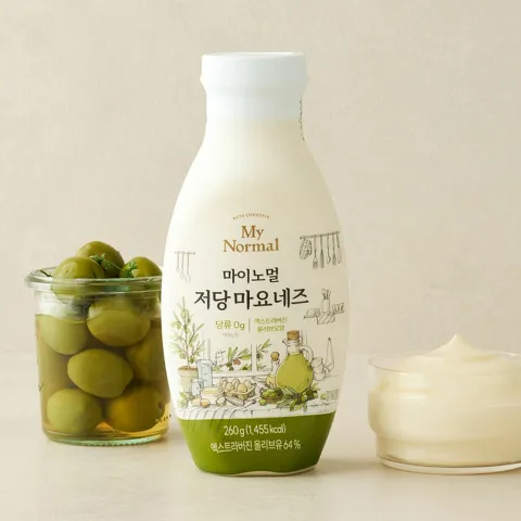 마이노멀 엑스트라버진 올리브오일 마요네즈 260g