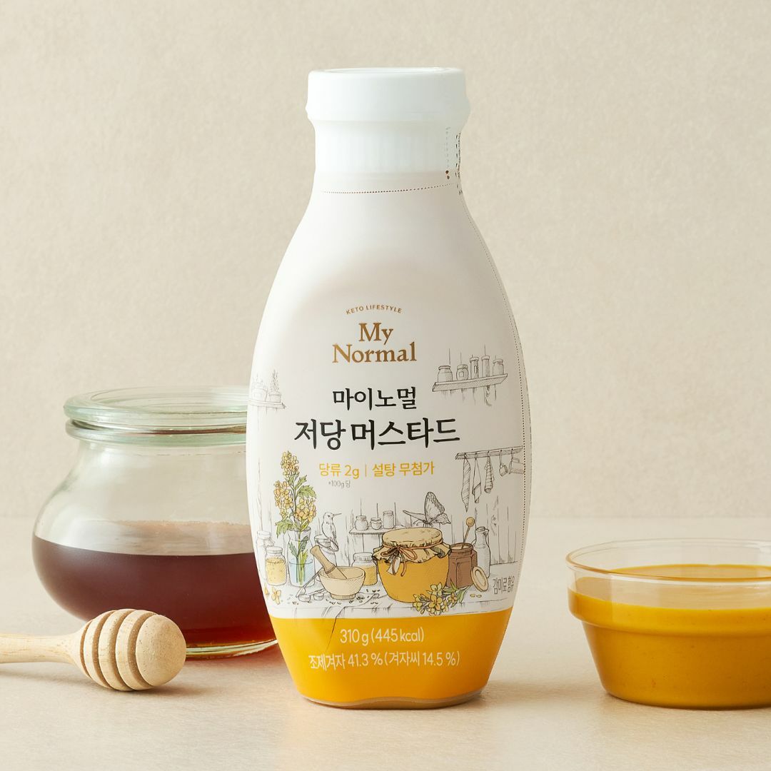 마이노멀 저당 머스타드 310g