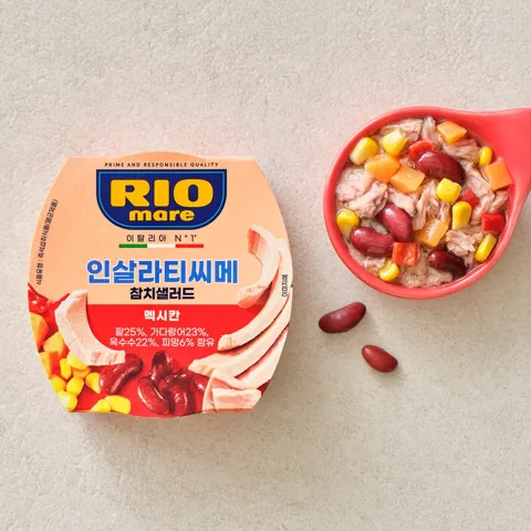 리오마레 인살라티씨메 참치 샐러드 멕시카나 160g