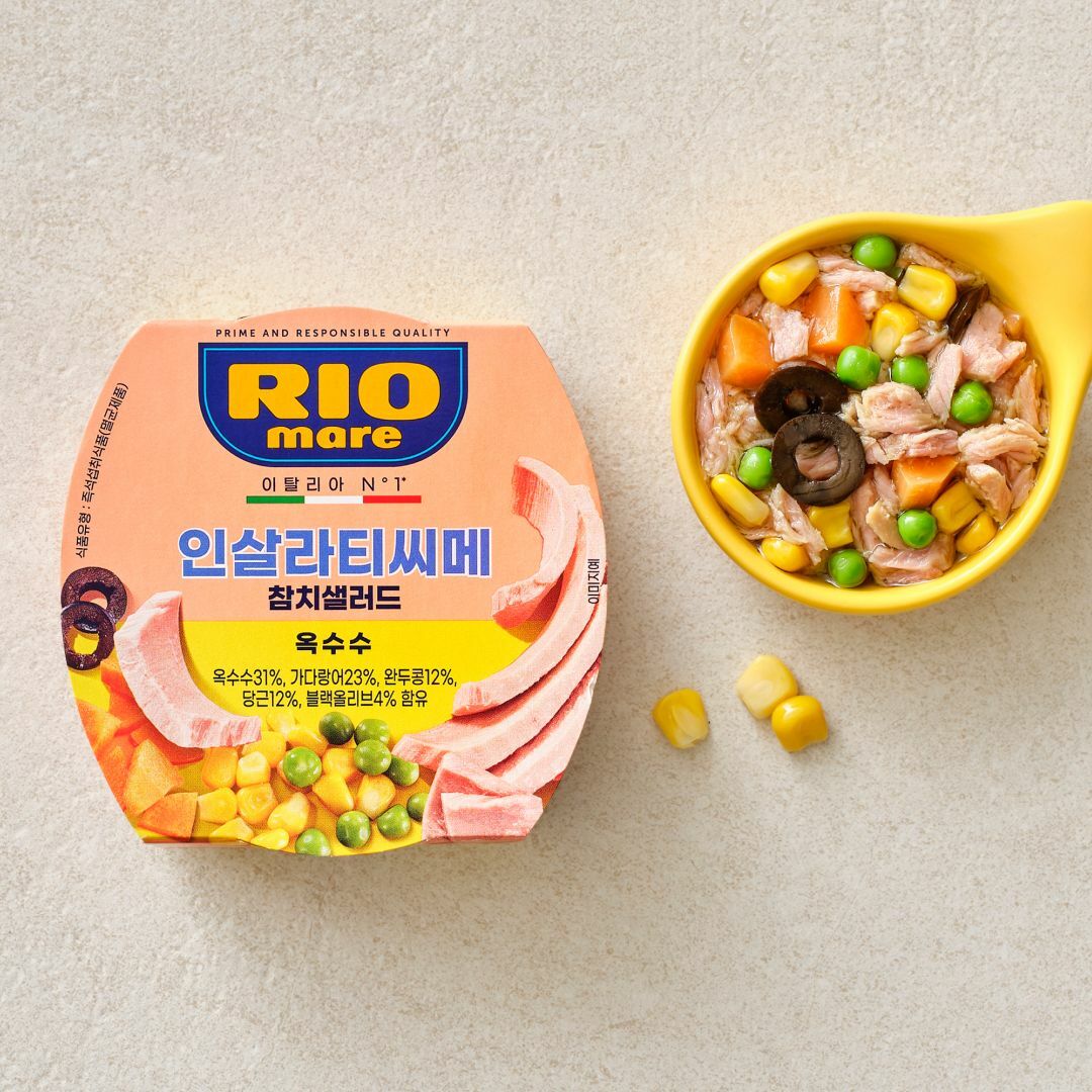 리오마레 인살라티씨메 참치 샐러드 옥수수 160g