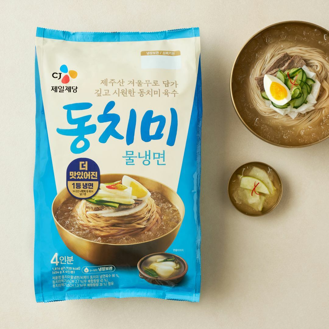 [CJ더마켓] CJ 동치미물냉면 1,816g(4인분)