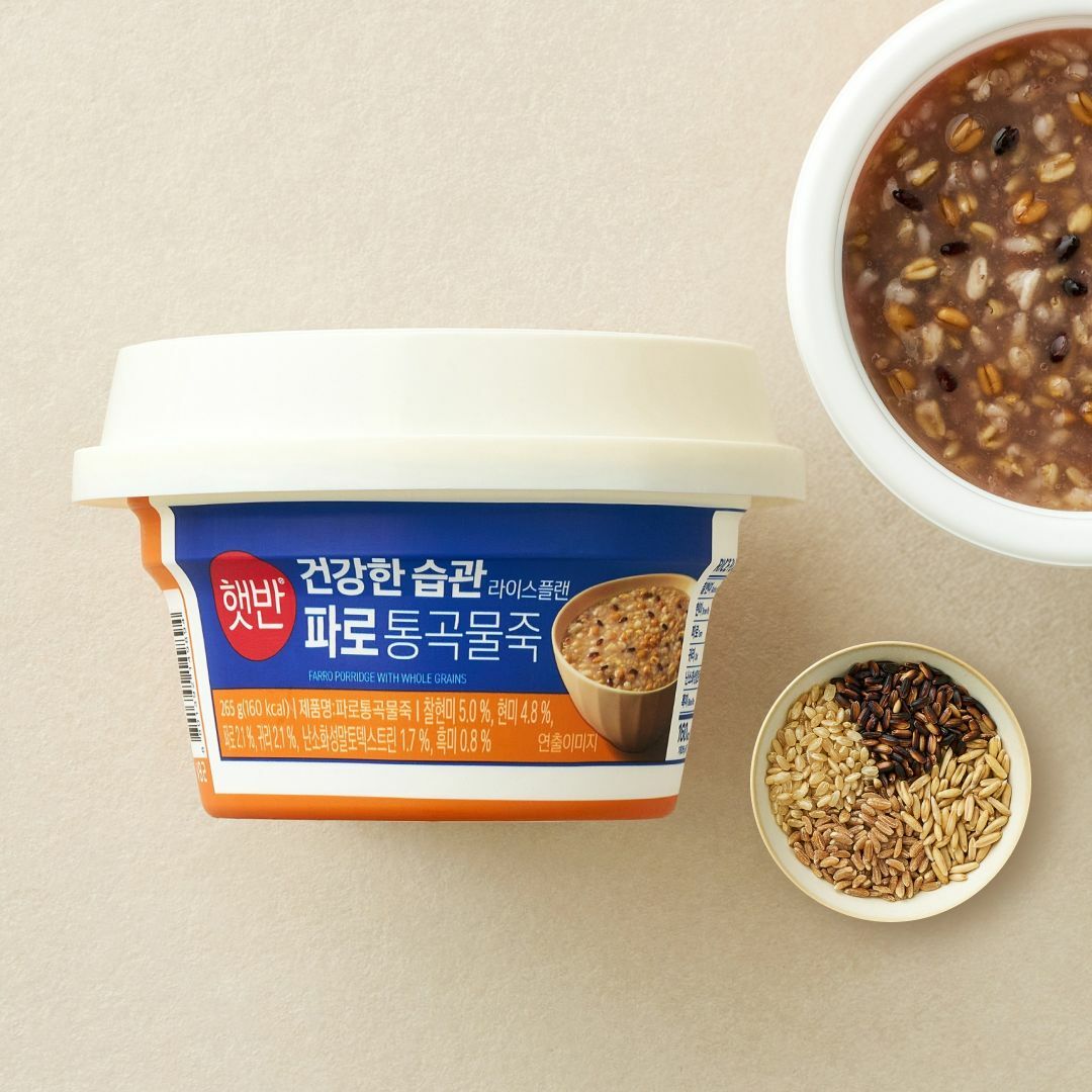 햇반 파로통곡물죽 265g
