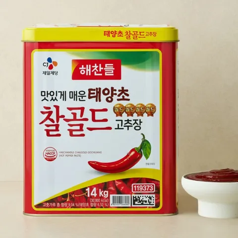 [대용량]해찬들 찰골드 고추장 14kg