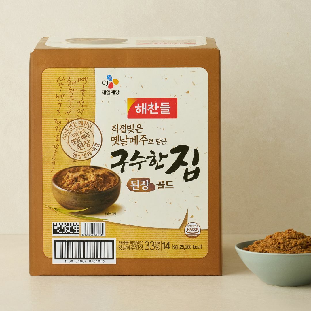 해찬들 구수한집된장골드 14kg