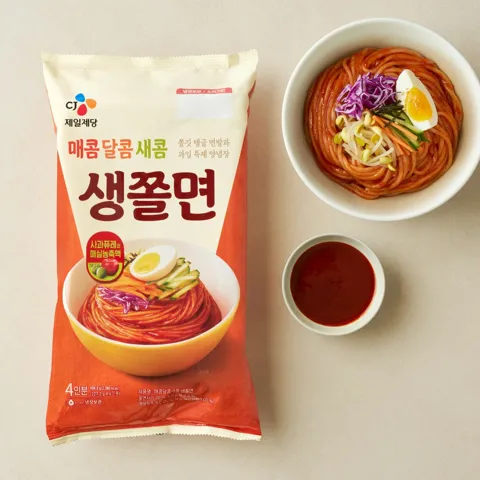 CJ 생쫄면 4인 909g