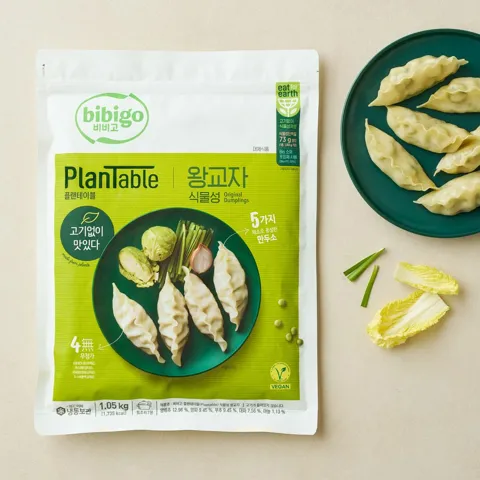 [식물성]플랜테이블 왕교자 1.05kg