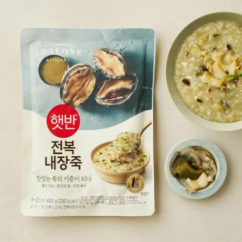 햇반 전복내장죽 420g