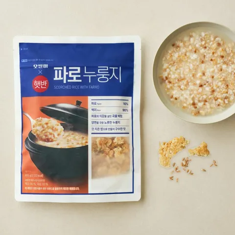 오쌀미X햇반 파로 누룽지 800g