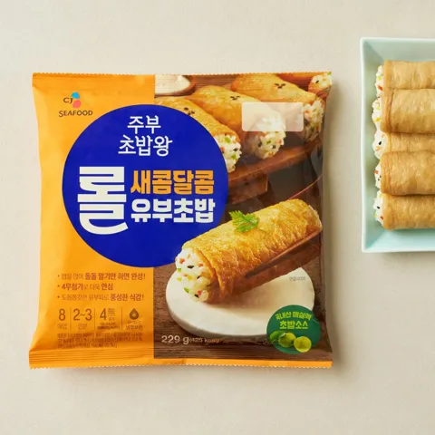 주부초밥왕 롤유부초밥 229g