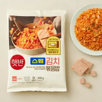 햇반 스팸김치 볶음밥 440g