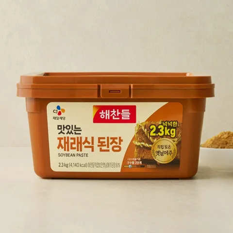 해찬들 맛있는 재래식 된장 2.3kg