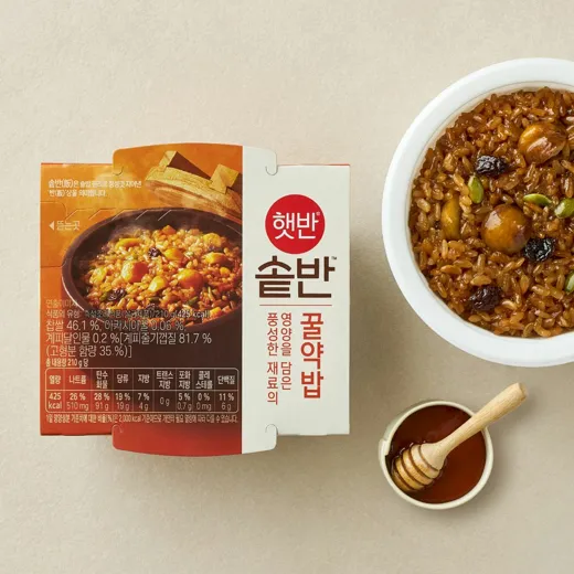 햇반솥반 꿀약밥 210g