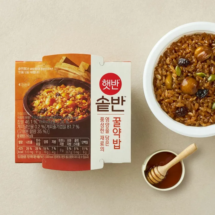 햇반솥반 꿀약밥 210g