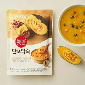 햇반 단호박죽 420g