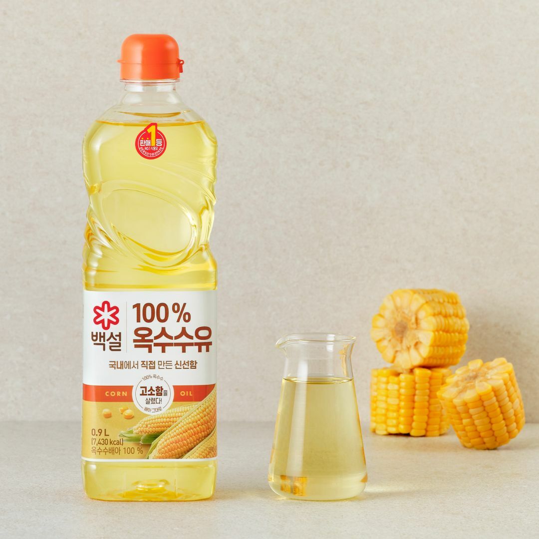 백설 옥수수유 900ml