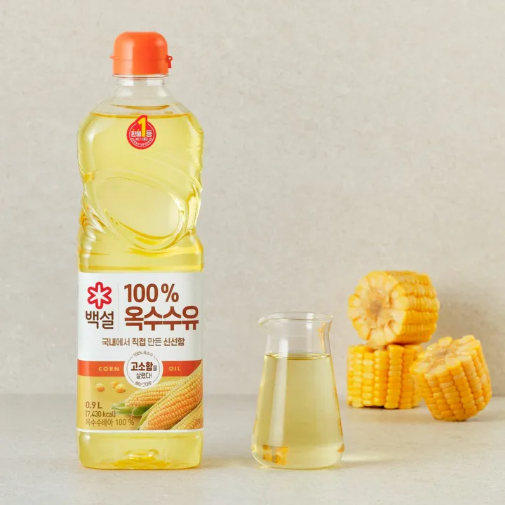 백설 옥수수유 900ml