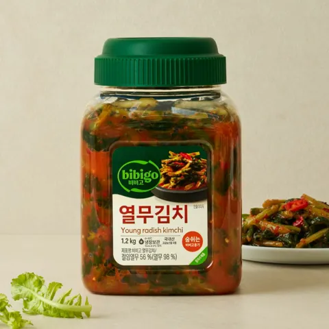 비비고 열무김치 1.2kg(용기형)
