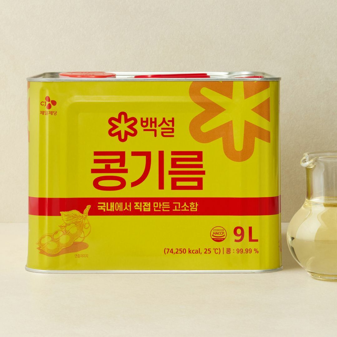 [대용량]백설 콩기름 9L