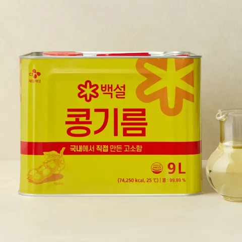 [대용량]백설 콩기름 9L
