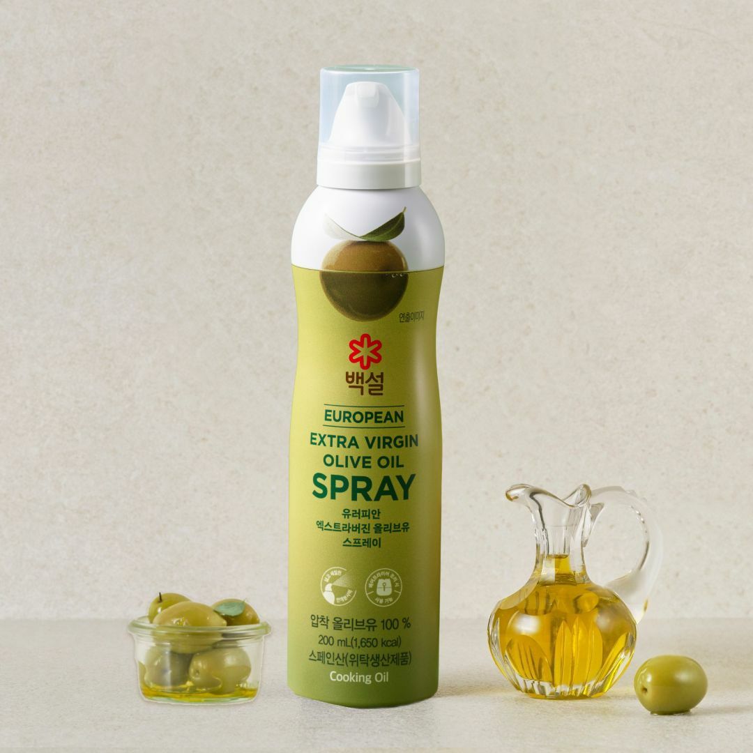 백설 유러피안 엑스트라버진 올리브유 스프레이 200ml