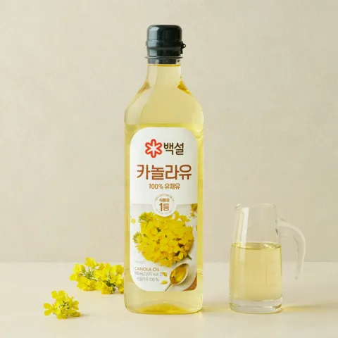 백설 카놀라유 900ml