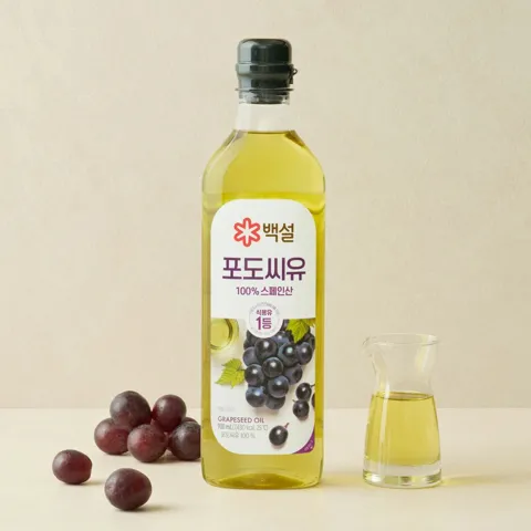 백설 포도씨유 900ml