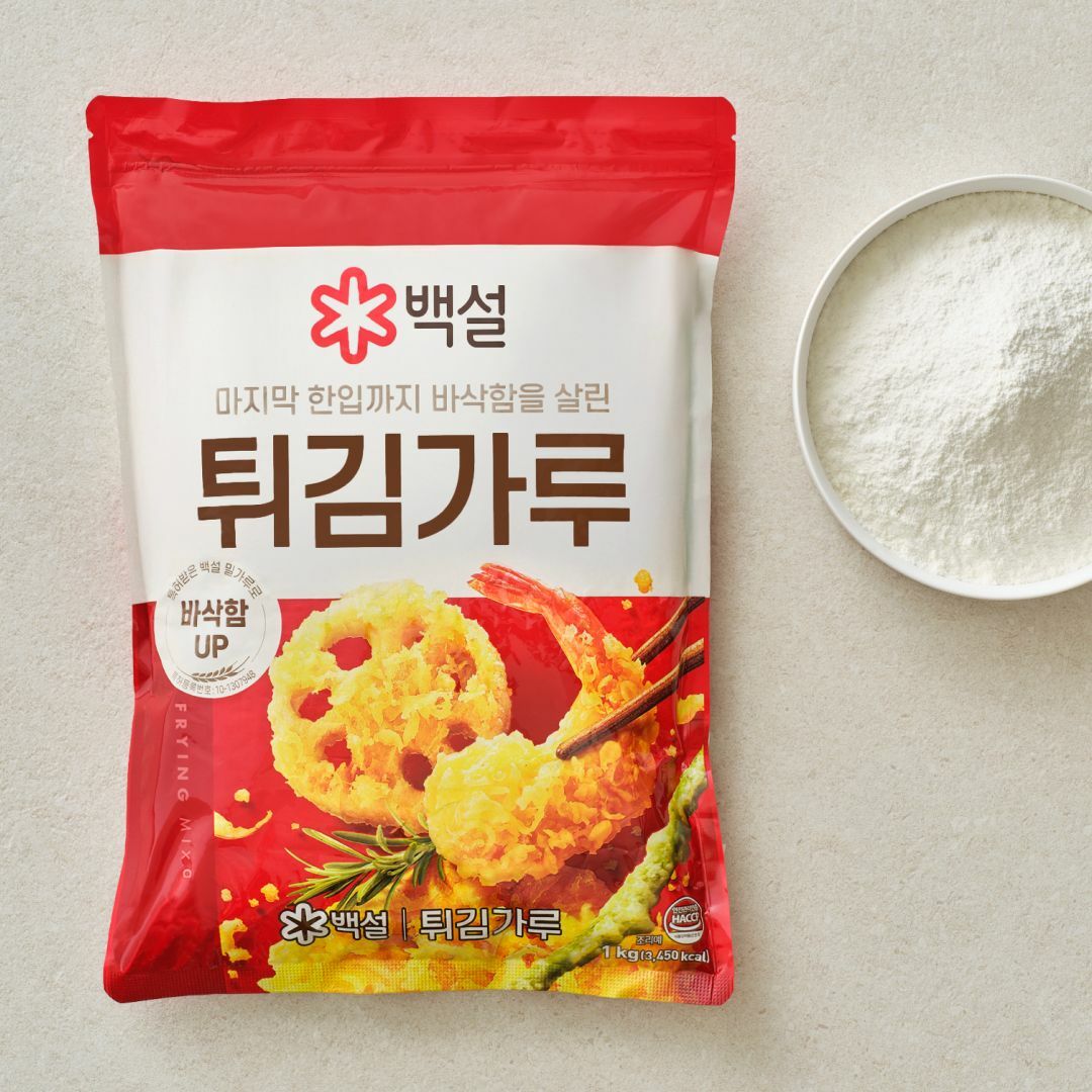 백설 튀김가루 1kg
