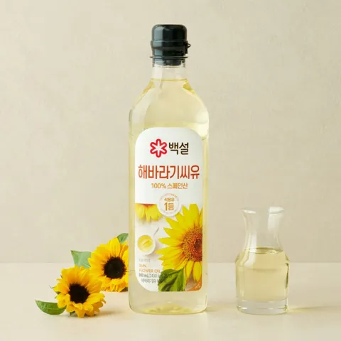 해바라기씨유 900ml