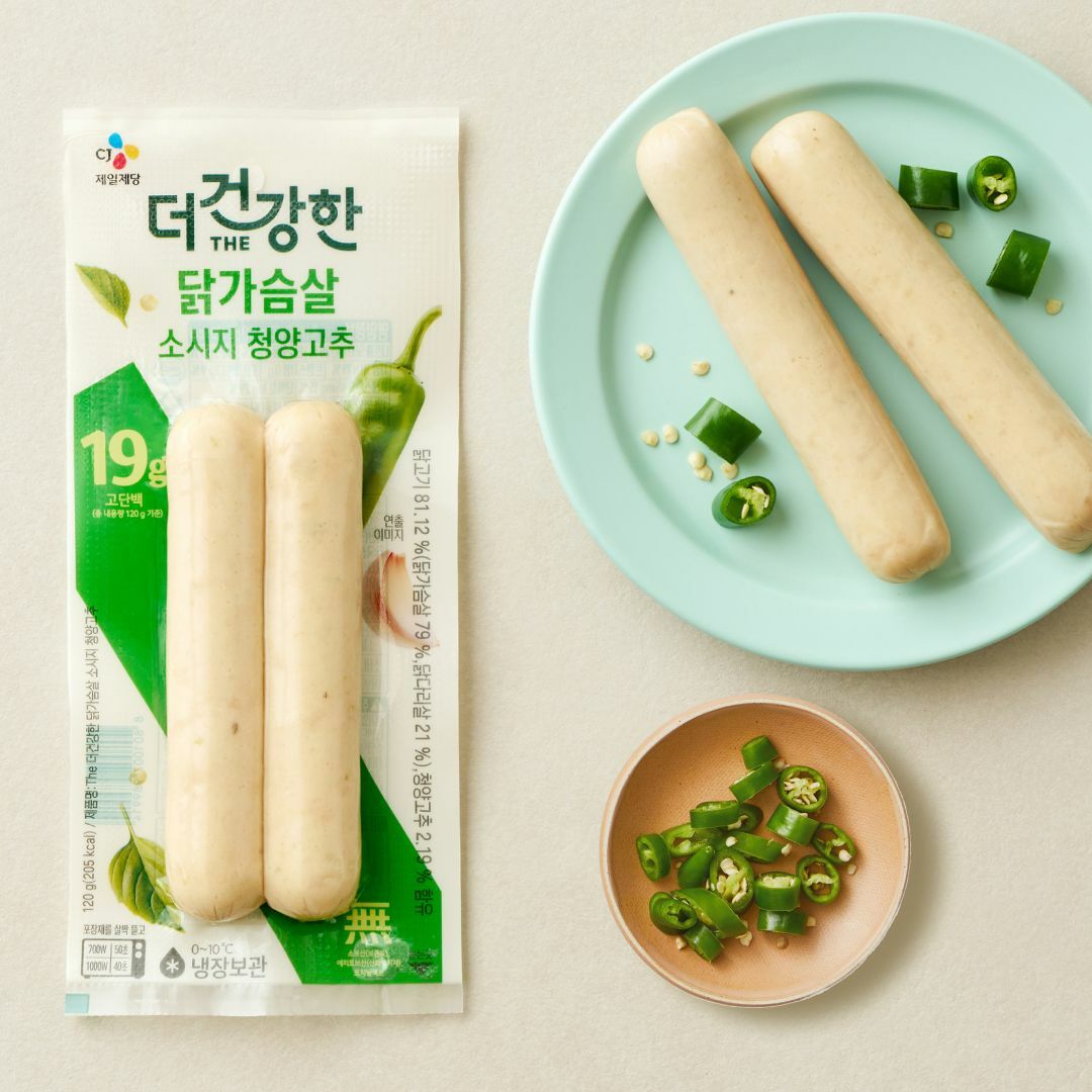 더건강한 닭가슴살 소시지 청양고추 120g
