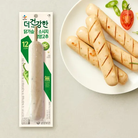 더건강한 닭가슴살 소시지 청양고추 80g