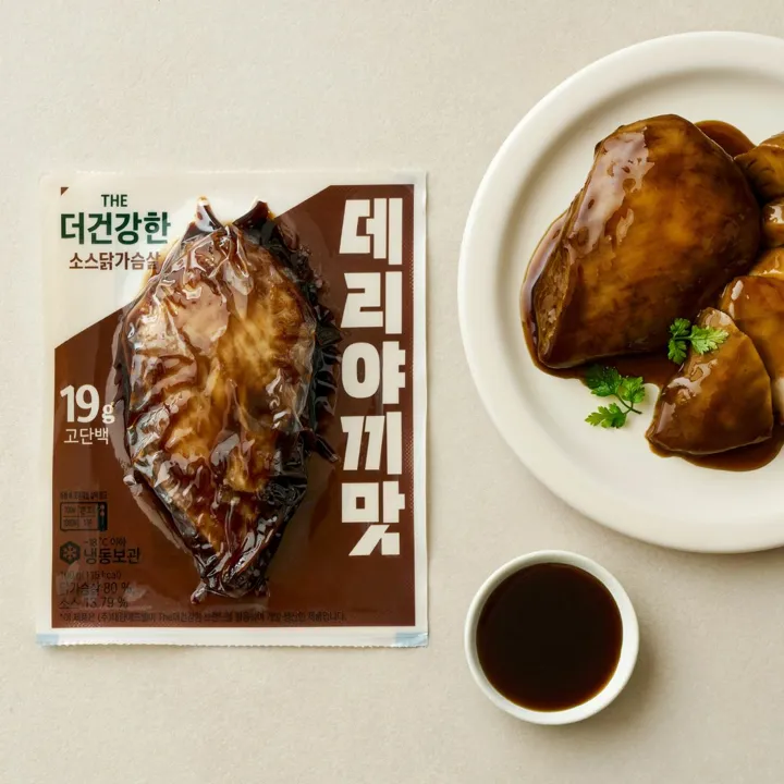 [무료배송]더건강한 닭가슴살 데리야끼 100GX10개