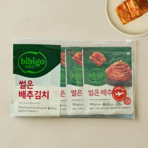 비비고 썰은배추김치 100gX5개