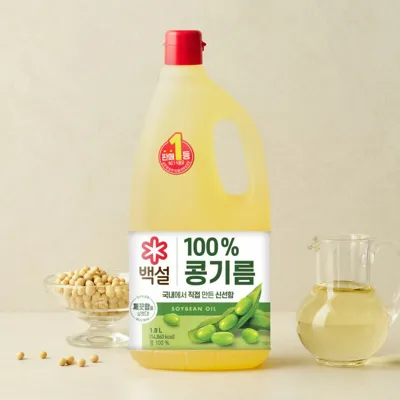 백설 콩기름 1.8L
