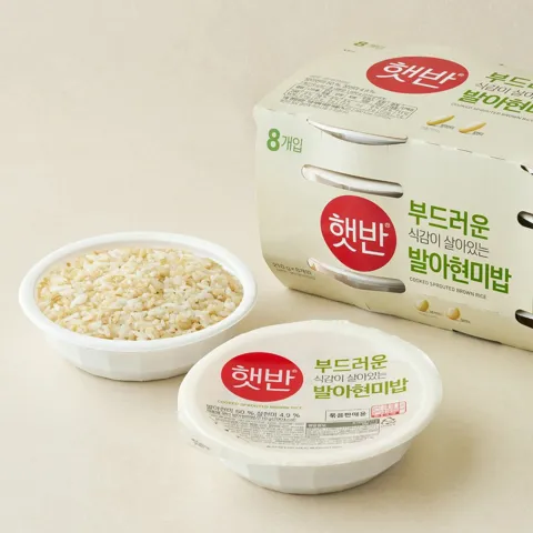 햇반 발아현미밥 210gX8개